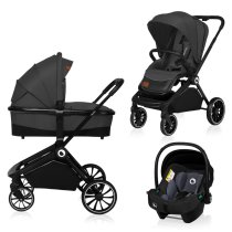 Бебешки колички / Колички 3 в 1 - Детска спортна количка Lionelo - Mika 3 в 1, с аксесоари, с количка и черупка - 2