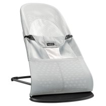 Balansoare copii - Balansoar pentru copii BabyBjorn Balance Silver White Mesh - 2