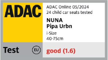  - Scoica auto pentru copii Nuna Pipa Urbn, cu Isofix integrat, extrem de sigura, nastere - 75 cm - 2