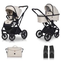 Бебешки колички - Промоционална опаковка Cavoe Axo Shine 2 в 1 с подаръчна торбичка и адаптери - 1