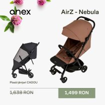 Бебешки колички - Спортна детска количка Anex Air-Z ултракомпактна с мрежа против насекоми подарък - 2