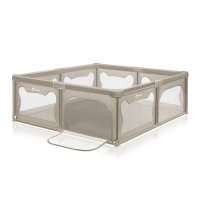  - Tarc de joaca pentru copii - Lionelo Willow XL 180 x 200, compact, Beige Sand - 2