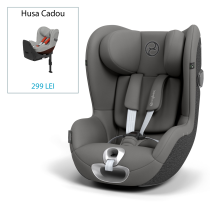 Scaun auto pentru copii Cybex Platinum, Sirona T i-Size comfort, 0-4 ani, rotativ 360°