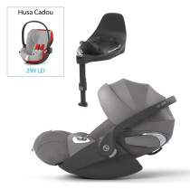  - Scoica auto Cybex Platinum Cloud T Plus i-Size pentru copii, 0-24 luni + Baza T - 2