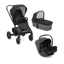 Детска количка 3 в 1 Joie Chrome, многофункционална, с кош и кора I-SNUG 2