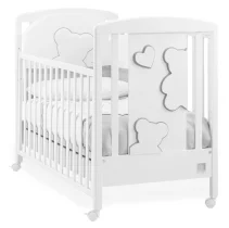  - Детска кошара Italbaby Matisse, Collection Boutique, изработена от масивна дървесина бук - 2