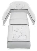  - Спален комплект Pony Italbaby Matisse, колекция Boutique, четири части, изработен от памук - 2