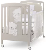  - Детска кошара Italbaby Baby Jolie, Trendy Collection, изработена от букова дървесина - 2