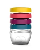 Set 4 recipiente Babymoov, pentru pastrarea hranei, 120 ml