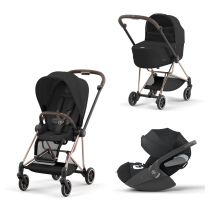 Carucioare copii - Carucior 3 in 1 pentru copii Cybex Mios 3.0, cu landou si scoica Cloud T Plus - 2