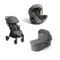  - Carucior 3 in 1 pentru copii Joie Parcel LX Signature, cu landou Ramble XL si Scoica auto I-Level Pro - 2