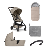 Pachet promotional 2 in 1 Joolz Aer +, cu sac pentru carucior, protectie de ploaie si bara de protectie
