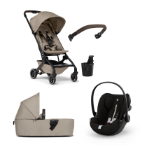 Carucioare copii / Carucioare 3 in 1 - Carucior 3 in 1 pentru copii Joolz Aer+, cu bara, suport de pahar si scoica auto Cloud G Plus - 2