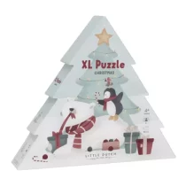 Puzzle XL din carton FSC Little Dutch - Editie speciala de Craciun