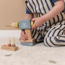 Играчки / Wooden toys - FSC дървена бормашина - Little Dutch - 2