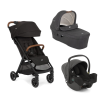 Carucioare copii / Carucioare 3 in 1 - Carucior 3 in 1 pentru copii Joie Pact Pro, cu landou Ramble XL si scoica auto I-SNUG 2 - 2