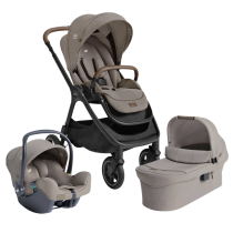 Carucior 3 in 1 pentru copii Joie Finiti Signature, cu landou Ramble XL si scoica i-Snug