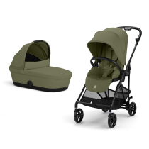 Бебешки колички / Бебешки колички 2 в 1 - Cybex Melio Carbon 2-в-1 детска количка, модерна, с кош за носене - 1