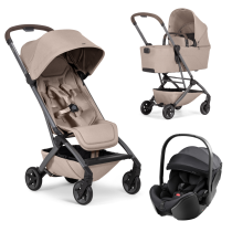 Carucior 3 in 1 Joolz Aer 2, cu landou si scoica auto Baby Safe PRO Style
