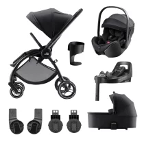 Carucioare copii / Carucioare 4 in 1 - Carucior 4 in 1 pentru copii, Britax Römer Rio, cu landou, scoica Baby Safe Pro si baza Vario - 1