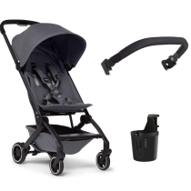 Carucioare copii - Carucior sport Joolz Aer +, cu bara si suport de pahar  - 2