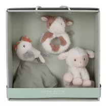 Jucarii / Cadouri pentru nou nascuti - Cutie cadou pentru bebelusi Little Dutch - Colectia Little Farm - 1