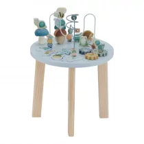 Masuta Little Dutch - Colectia Forest Friends din Lemn FSC cu Activitati