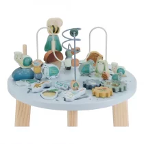 Jucarii - Masuta Little Dutch - Colectia Forest Friends din Lemn FSC cu Activitati - 2
