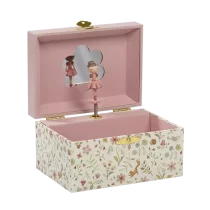 Jucarii - Cutie muzicala pentru bijuterii - Rosa - Little Dutch - 1