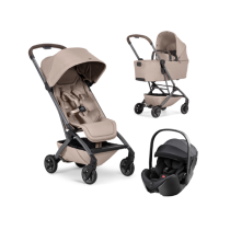 Carucioare copii - Carucior 3 in 1 Joolz Aer 2, cu landou si scoica auto Baby Safe PRO Style - 1