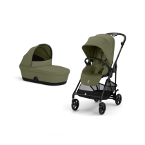 Carucior 2 in 1 Cybex Melio Carbon pentru copii, modern, cu landou