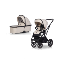Carucior 2 in 1 pentru copii Cavoe Axo Shine, multifunctional, elegant, cu landou