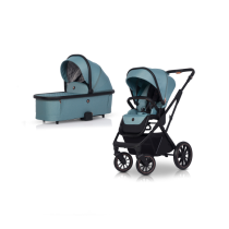  - Детска количка 2 в 1 Cavoe Axo Shine мултифункционална елегантна с кош - 2