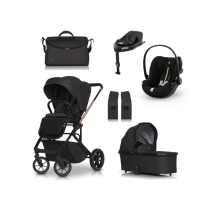 Carucioare copii - Carucior 4 in 1 pentru copii Cavoe Moi+, cu scoica Cybex Cloud G Plus si Baza G - 2