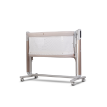 Patut pentru copii Cavoe COQ 4in1, cu balansoar electric, Cashmere