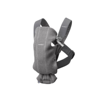 Marsupiu pentru bebelusi BabyBjorn Mini, 3D Jersey , anatomic, cu multiple pozitii