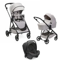 Carucior sport pentru copii Chicco Seety, 3 in 1, cu landou si scoica auto Kory Air Plus