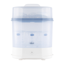 Hranire si diversificare / Accesorii pentru hranire - Sterilizator electric cu aburi Chicco Steril Natural, 3 in 1, multifunctional - 2