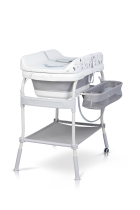 Cadita pliabila Colibro FLIP 2 in 1 cu masa de infasat, suport dus, mat antialunecare, termometru integrat