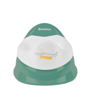 Baie si toaleta / Olite copii - Olita pentru copii Badabulle Verde, ergonomica, stabila, usor de curatat - 2