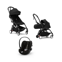Carucioare copii - Carucior 3 in 1 pentru copii STOKKE YOYO³, cu pachet nou nascut, scoica auto si pachet de culoare - 2
