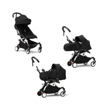 Carucior 3 in 1 pentru copii STOKKE YOYO³, cu pachet nou nascut, landou si pachet de culoare