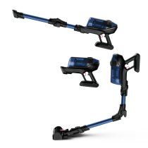 House cleaning / Φροντίδα κατ' οίκον - Ασύρματη κάθετη ηλεκτρική σκούπα Rowenta X‑Force Flex 12.60 Aqua RH98C0WO, αυτονομία 45 λεπτών, σφουγγαρίστρα Aqua, 0,9 L, Έξυπνη οθόνη, 320 W - 2