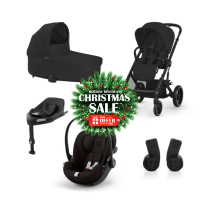  - Pachet promotional 4 in 1 Balios S Lux pentru copii, cu landou, scoica auto Cloud G si baza G - 1