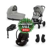  - Pachet promotional 4 in 1 Balios S Lux pentru copii, cu landou, scoica auto Cloud G si baza G - 2