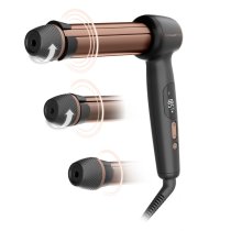 Лична грижа / Грижа за косата и ноктите - Маша за коса Rowenta Twist Curl CF4620E0, регулируема на 3 диаметъра, керамично покритие, 4 температурни настройки, 75 W - 2