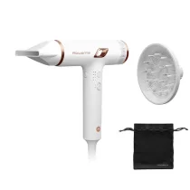 Сешоар Rowenta Nano HY8140F0, 3 степени на скорост и температура, йонен генератор, компактен, 1700 W