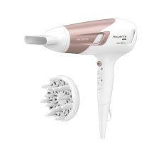Ingrijire personala / Ingrijire par si unghii - Uscator de par Rowenta Studio Dry Glow CV5830F0, Thermo Control, Effiwatts si difuzor, 6 trepte viteza/temperatura, 2300 W - 1