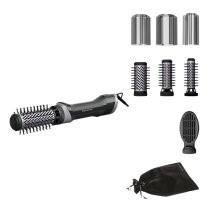 Ingrijire personala / Ingrijire par si unghii - Perie rotativa cu aer cald Rowenta Brush Activ UB9534F0, generator de ioni & invelis ceramic, 1000 W - 1