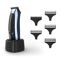 Лична грижа / Тримери за брада - Тример за коса и брада Rowenta Barber Experience TN1851E0, 90 мин живот на батерията, бързо зареждане, ножчета от неръждаема стомана, 6500 об/мин, - 1